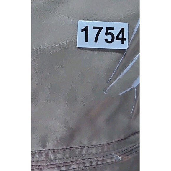 London Fog Jacket Men Large TAN Lined Hooded Windbreaker Barn Coat HOOD - Picture 9 of 9